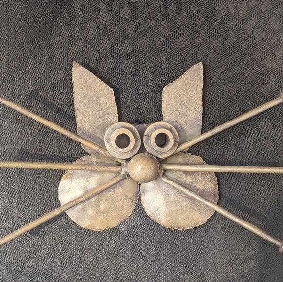 Other - Scrap Metal Cat Folk Art Wall Decor